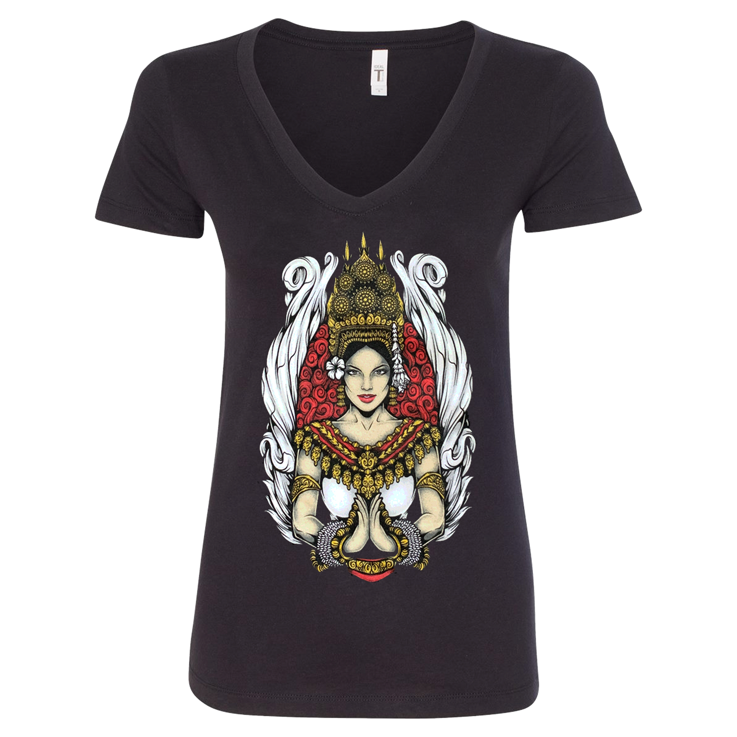 Aspara Ladies V-Neck T-Shirt