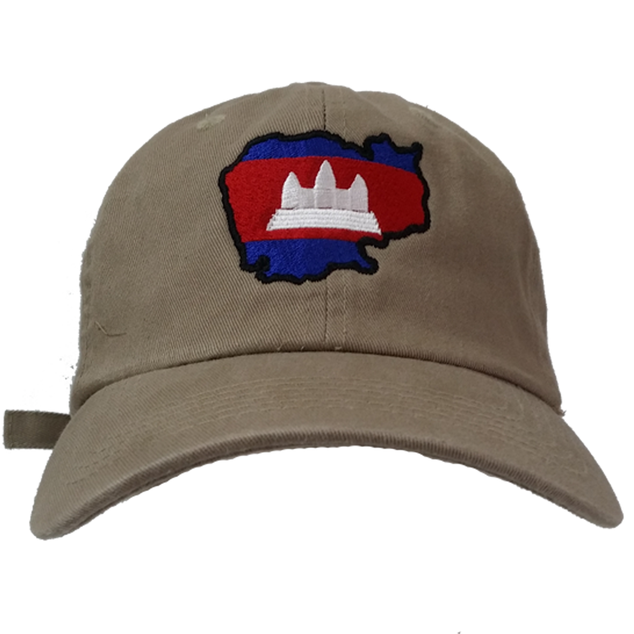 Cambodia Flag Dad Hat