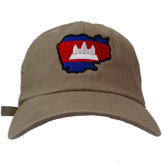 Cambodia Flag Dad Hat